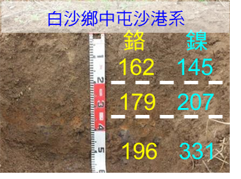 白沙鄉中屯沙港系-玄武岩母質現地風化土壤